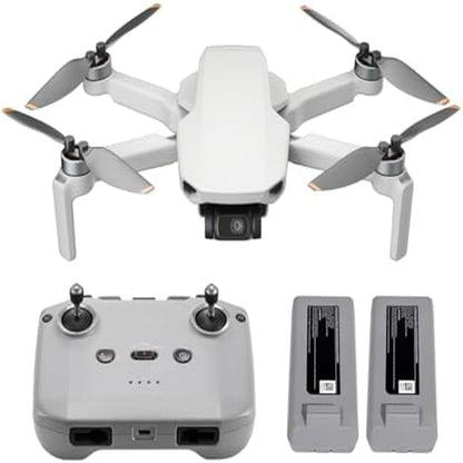 Mini Drone Combo with 2 Batteries, 4K/30Fps Video, 32800Ft FPV Transmission, Easy to Fly, 3 Aixs Gimbal, 62-Min Flight, under 249G Portable Drone for Beginners