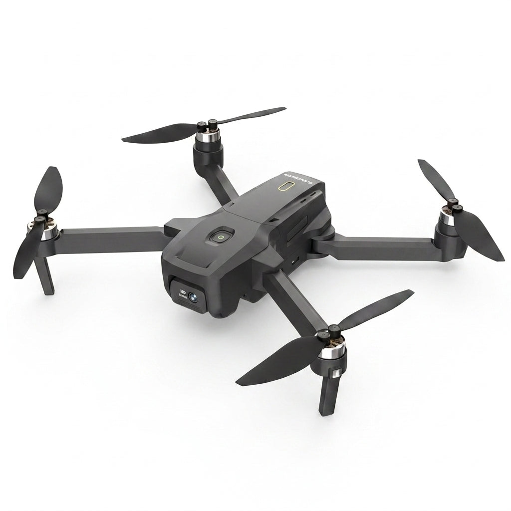 K600GPS Drone with Camera for Adults, 4.5 Inch LCD RC Screen, 32G SD Card, GPS Drone Auto Return, Gesture Flight, Brushless Motor, Optical Flow,3 Speeds for Adults/Beginners, under 249G — Studio Shot
