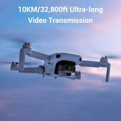 Mini Drone Combo with 2 Batteries, 4K/30Fps Video, 32800Ft FPV Transmission, Easy to Fly, 3 Aixs Gimbal, 62-Min Flight, under 249G Portable Drone for Beginners