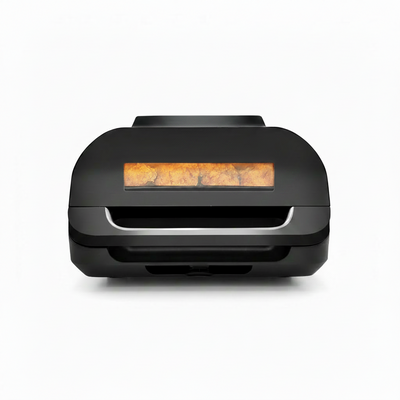 Indoor Smokeless Grill - Smart Grill & Air Fryer with 7 Cooking Functions - 6L Capacity - Includes Smart Thermometer - Precise Temperature Control - Non-Stick Removable Grill Plates
